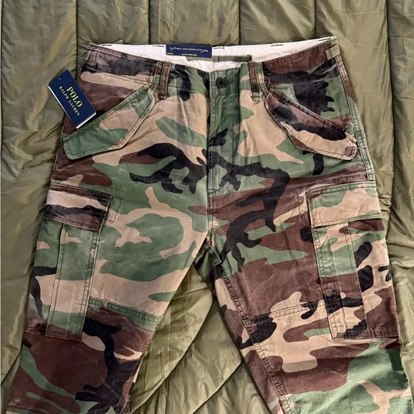 Polo by Ralph Lauren Camouflage Cargo Pants - Picture 3 of 7